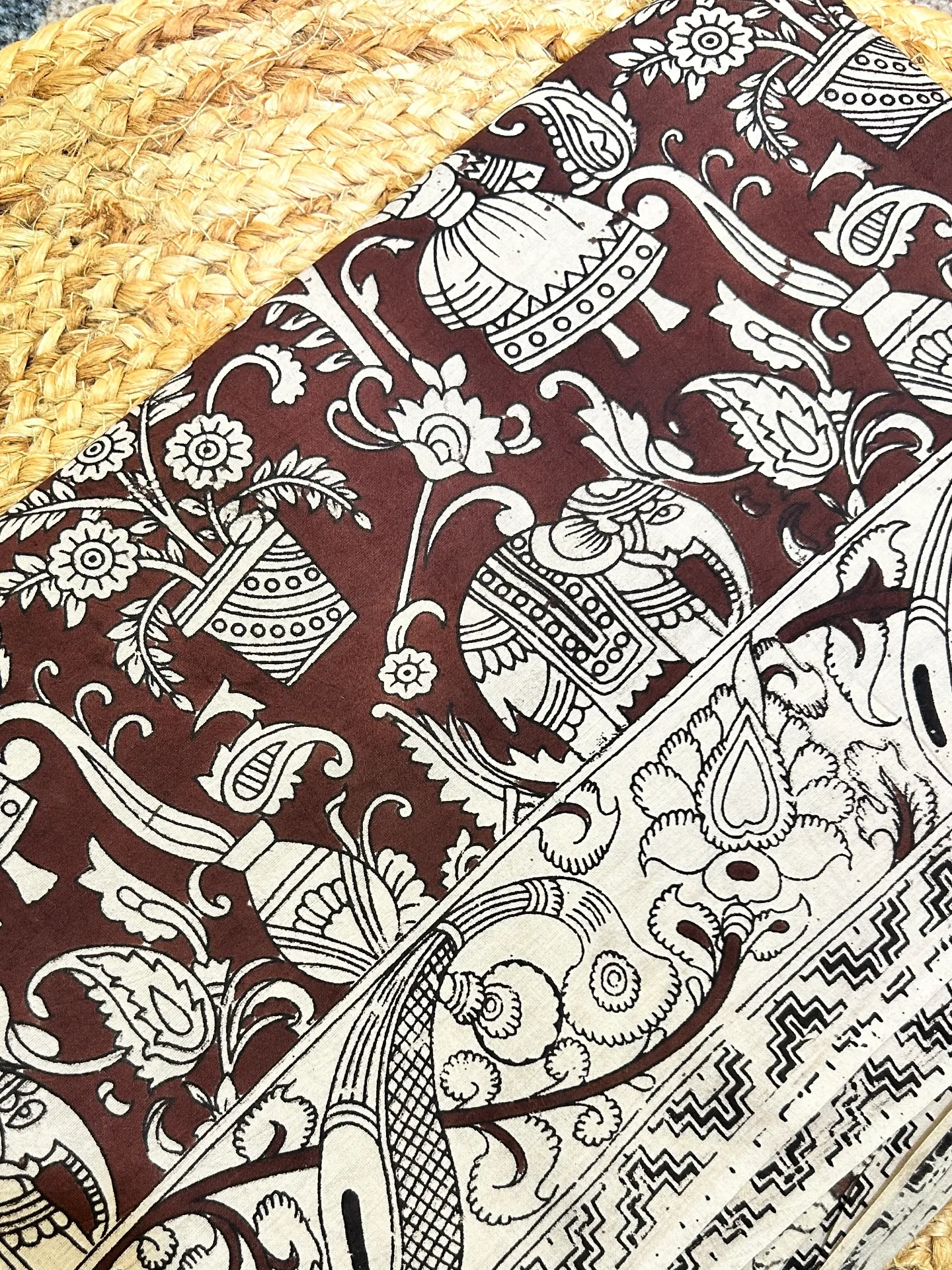 Kalamkari Premium Cotton Saree - View 1