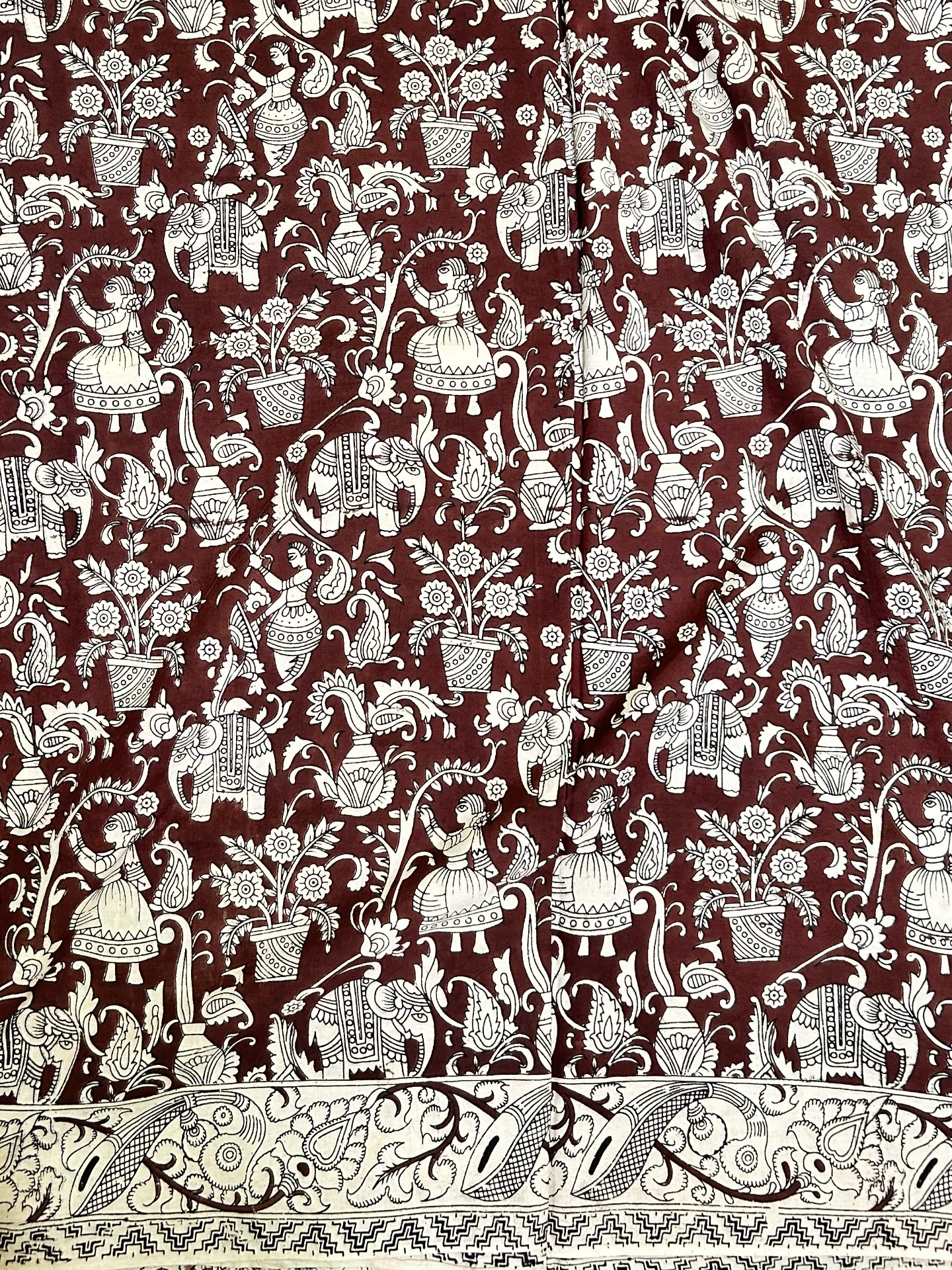 Kalamkari Premium Cotton Saree - View 2