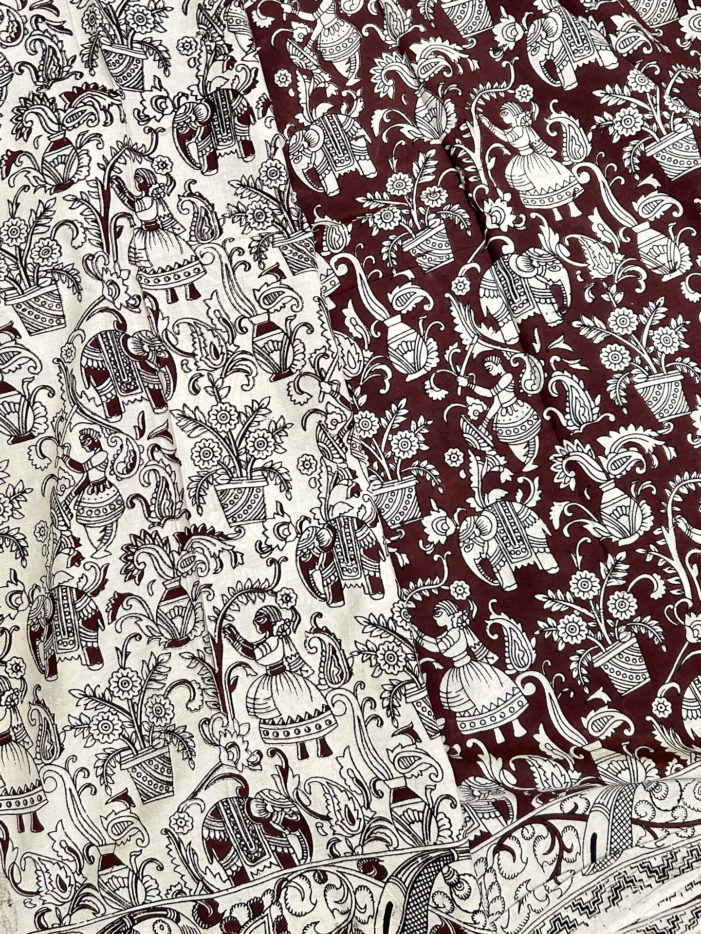 Kalamkari Premium Cotton Saree - View 3